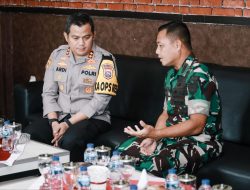 Kapolres Jombang Silaturahmi ke Dandim 0814 Jombang untuk Perkuat Sinergitas