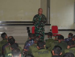 Wadan Puslatdiksarmil Tekankan Faktor Keamanan dan Kedisiplinan dalam Latihan di Tengah Kondisi Cuaca Ekstrem