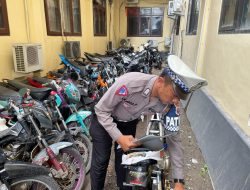 Harkamtibmas, Polres Situbondo Tindak Tegas Balap Liar Belasan Motor Diamankan