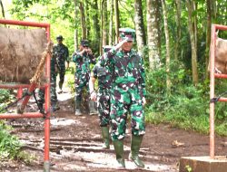 Komandan Puslatdiksarmil Bangga Dengan Semangat Siswa dan Pelatih Selama Lattek Berganda
