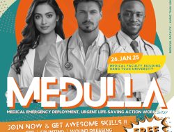 ✨ MEDULLA : Medical Emergency Deployment, Urgent Life-Saving Action Workshop ✨Take your first step to be a doctor!