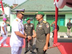 Danlantamal V Hadiri Upacara Peresmian Likuidasi Jajaran Kodim Surabaya