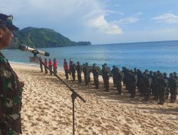 Dansatdik – 4 Kodiklatal Manado Tutup Lattek Berganda Siswa Dikmata TNI AL