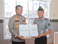 Polres Nganjuk dan Rutan Kelas IIB Nganjuk Tandatangani MoU untuk Tingkatkan Sinergi Keamanan dan Pelayanan