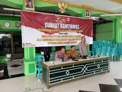 Polisi Gelar Curhat Kamtibmas di Desa Bohar