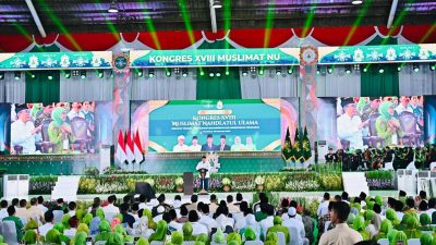 Prabowo Curhat Hingga Buka Bukaan Dukungan Politik di Kongres XVIII Muslimat NU