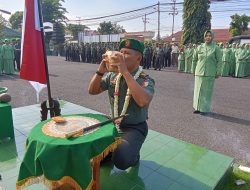 Kodim 0830/Surabaya Gelar Tradisi Penyambutan Dandim Baru