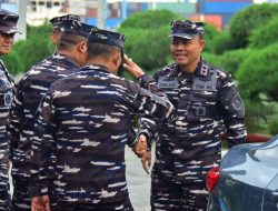 Komandan Puspenerbal Dampingin Kasal Sambut Kedatangan Maritime Task Force TNI Konga XXVIII-O/UNIFIL