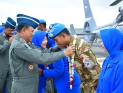 Kembali Home Base, Crew Heli HS-1305 Sukses Jalani 376 Hari Misi Perdamaian Dunia di Lebanon
