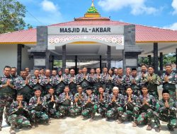 Dansatdik-1 Kodiklatal Gelar Syukuran Selesai Bangun Masjid Al-Akbar