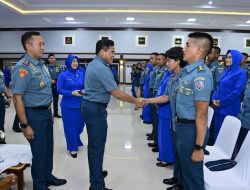 Dankodiklatal Hadiri Pembekalan Kasal Kepada Calon Paja Diktukpa 54 TNI AL Menjelang Pelantikan
