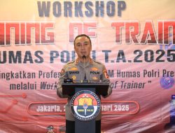 Kadiv Humas Buka Workshop : Jajaran Harus Perkuat Profesionalitas