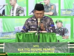 Prajurit Ditlat Kodiklatal Klk Agung Juara 3 MTQ Ke-2 TNI – Polri Wilayah Jawa Timur