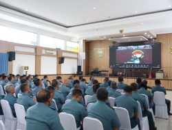 Perwira Lantamal V Ikuti Binpers Fungsi Komando Dari Kepala Staf Koarmada RI