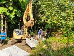 TMMD 123 Kodim 0829/Bangkalan Bangun Drainase di Katol Timur