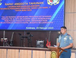 Primkopal Lantamal V Gelar Rapat Anggota Tahunan Tahun Buku 2024
