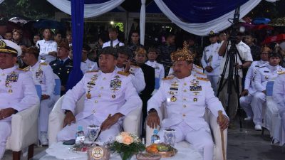 Dankodiklatal Saksikan PSS dan Sertijab Tambur Mayor GS Gita Jala Taruna AAL