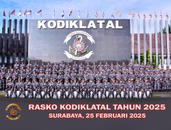 Dankodiklatal Sampaikan Kebijakan Pimpinan Dalam Rasko Kodiklatal Tahun 2025