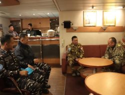 MTF Commander Inspeksi Mendadak Di KRI SIM-367, Ucapkan Selamat Dan Rasa Bangga