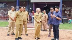 Tinjau Stadion Brawijaya, Wali Kota Kediri Vinanda Siapkan Rencana Perbaikan