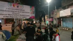 IPSI Kertosono Pasang Benner Ucapan Ramadhan, Kapolres Nganjuk: Bentuk Solidaritas dan Komitmen Jaga Kondusifitas