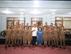 Danlantamal V Terima Wajib Kunjung Kadet AAL