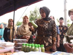 Tinjau Produk UMKM di Taman, Wabup Sidoarjo Dorong UMKM Naik Kelas