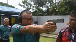 Pangkoarmada II Tetap Asah Kemampuan Menembak di Bulan Ramadhan