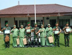 Komandan Kodim 0829/Bangkalan Pimpin Upacara Pelepasan Purna Tugas dan Pindah Satuan