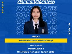 Viany Raih Peringkat 1 UKMP2DG Nasional, Harumkan Nama Universitas Hang Tuah