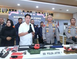 Polda Jatim Berhasil Gagalkan Penyelundupan Senjata di Bojonegoro Diduga Untuk KKB Papua