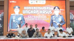 Kapolresta Sidoarjo Rilis Kasus Pembacokan dan Pembunuhan di Taman