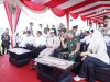 Pangdam Mayjen TNI Rudy dan Mentan Andi Amran Hadiri Panen dan Serap Gabah di Gresik