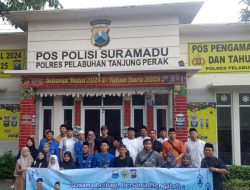 Polres Pelabuhan Tanjung Perak dan PMII Taswirul Afkar Gelar Kegiatan Sosial Ramadhan, Bagikan 150 Paket Takjil