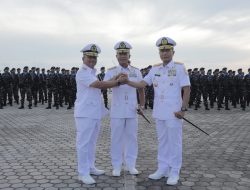 Tongkat Komando Beralih, Laksda TNI I Gung Putu Alit Jaya Siap Lanjutkan Kepemimpinan di Koarmada II