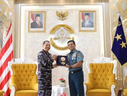 Perkuat Sinergitas, Pangkoarmada II Courtesy Call Ke Gubernur AAL
