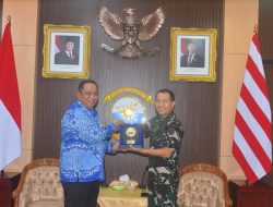 Pangkoarmada II Terima Kunjungan Silaturahmi Executive General Manager Pertamina Patra Niaga Jatimbalinus