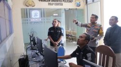 Mudik Aman Polres Nganjuk Maksimalkan CCTV Command Center dan Layanan Publik