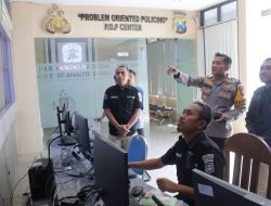 Mudik Aman Polres Nganjuk Maksimalkan CCTV Command Center dan Layanan Publik