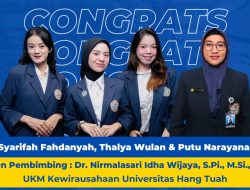 Tim Universitas Hang Tuah Raih Juara 2 di Lomba Sustainability Business Plan RDK Competition 1446H UGM