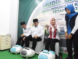 Wabup Sidoarjo Ajak Pemudik Manfaatkan Posko Mudik BPJS Kesehatan di Terminal Purabaya