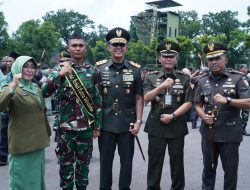 700 Siswa Bintara Resmi Sandang Pangkat Sersan Dua