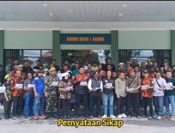 Viral !!! Ratusan Tokoh Masyarakat LSM Dan Ormas Kediri Raya Dukung Sepenuhnya UU Nomor 34 Tahun 2004, Pernyataan Sikap Petisi Mendukung TNI
