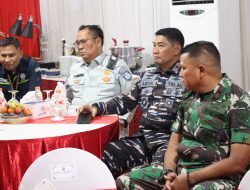 Pantau Situasi Kamtibmas Malam Takbiran, Danlantamal V Ikuti Vicon Kapolri Bersama Panglima TNI