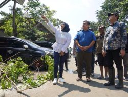 Bupati dan Wakil Bupati Sidoarjo Sidak Banjir serta Dampak Angin Kencang di Terminal 2 Juanda hingga Desa Cemandi