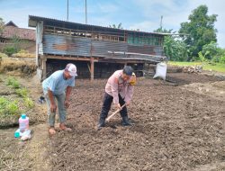 Bhabinkamtibmas Desa Jiken Silaturahmi dengan Pemilik Lahan P2B