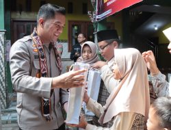 Silaturahmi Kamtibmas, Kapolres Nganjuk Sambangi SLB Dharma Bakti Patianrowo