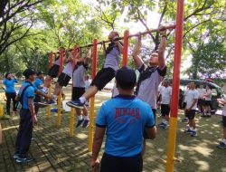 Push Limit Fisik! Anggota Ditjianbang Kodiklatal Tempur di Samapta