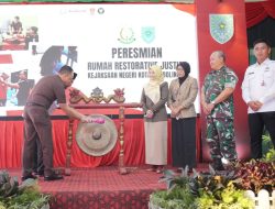 dr. Aminuddin Resmikan Rumah Perdamaian Adhyaksa di 29 Kelurahan