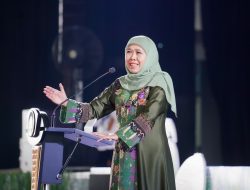 Khofifah – Emil Perkenalkan Gerbang Baru Nusantara saat Halal Bihalal Bersama BUMD & UMKM